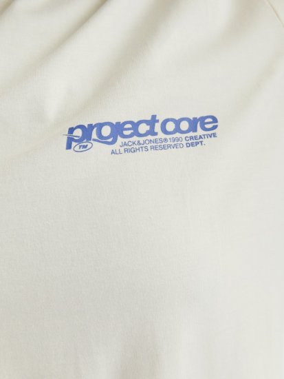 Jack & Jones Union Front & Back Print Crew Neck T-Shirt Yellow - Kratke Majice - Moške kratke majice za močnejše postave