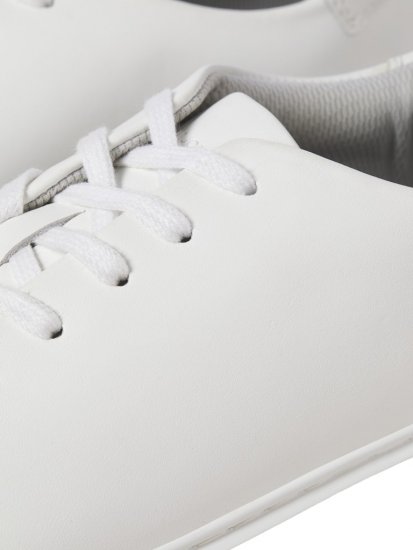 Jack & Jones Stockholm Leather Sneakers Bright White/Leather - Moški čevlji 40-52 - 