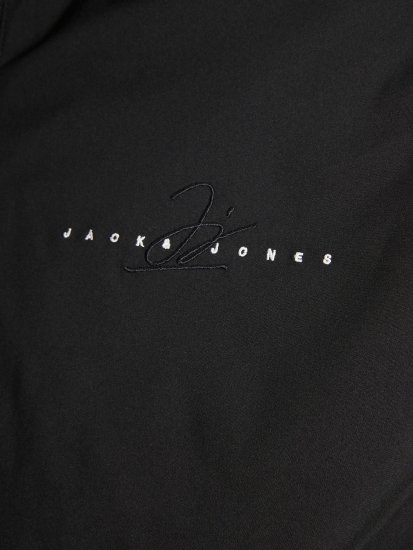 Jack & Jones JORJOSHUA Lightly Padded Jacket Black - Jakne - Moške bunde za Močnejše Postave