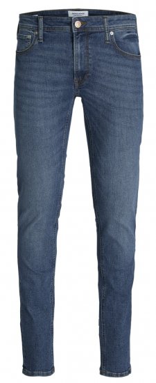 Jack & Jones JJILIAM JJORIGINAL SQ 223 Jeans Blue Denim - Kavbojke & hlače - Moške Kavbojke in Hlače za Močnejše Postave