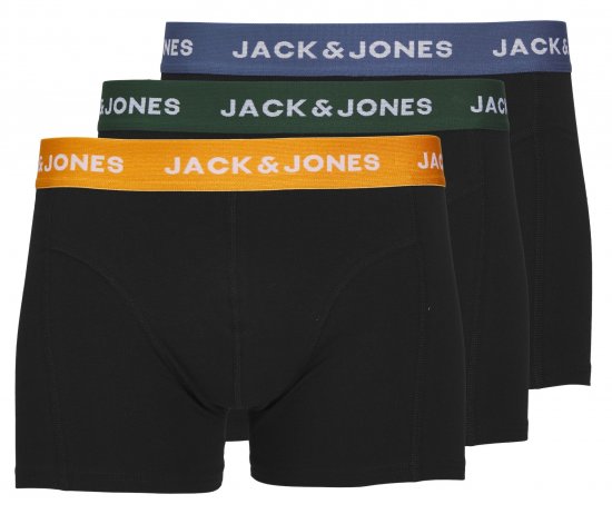 Jack & Jones JACGAB Trunks 3-Pack - Spodnje perilo & kopalne hlače - Moško Spodnje Perilo za močnejše postave