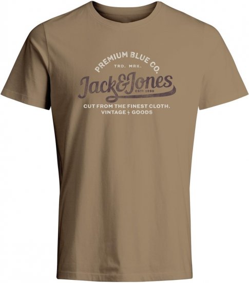 Jack & Jones JPRBLULOUIE SS TEE CREW NEC Cub - Kratke Majice - Moške kratke majice za močnejše postave