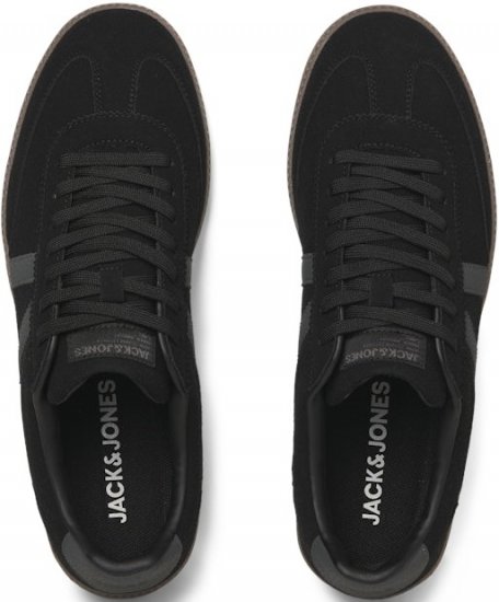 Jack & Jones Kirk International Campaign Sneakers Black/Asphalt - Moški čevlji 40-52 - 
