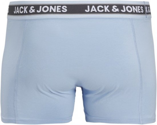 Jack & Jones Evan Solid Trunks 5-Pack Black - Spodnje perilo & kopalne hlače - Moško Spodnje Perilo za močnejše postave