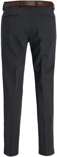 Jack & Jones Ollie Franco Chino Pants with Belt Dark Navy - Kavbojke & hlače - Moške Kavbojke in Hlače za Močnejše Postave