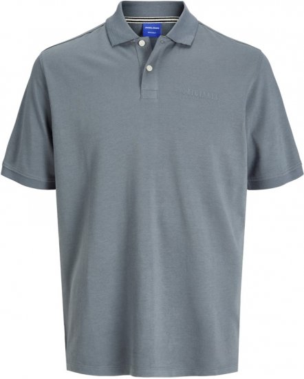 Jack & Jones Frederiksberg Polo Grey - Polo majice - Moške Polo Majice za Močnejše Postave
