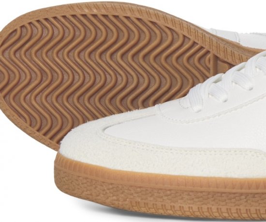 Jack & Jones Kirk International Campaign Sneakers Bright White/PU - Moški čevlji 40-52 - 