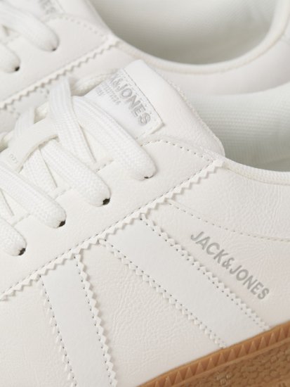 Jack & Jones Kirk International Campaign Sneakers Bright White/PU - Moški čevlji 40-52 - 