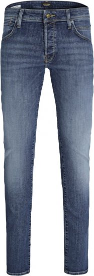 Jack & Jones GLENN FOX 50SPS CB 036 Jeans Blue Denim - Kavbojke & hlače - Moške Kavbojke in Hlače za Močnejše Postave