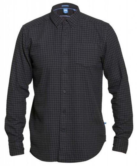 D555 Jared Long Sleeve Shirt - Srajce - Moške srajce za Močnejše Postave