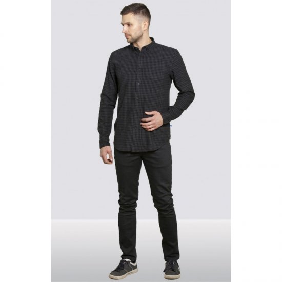 D555 Jared Long Sleeve Shirt - Srajce - Moške srajce za Močnejše Postave