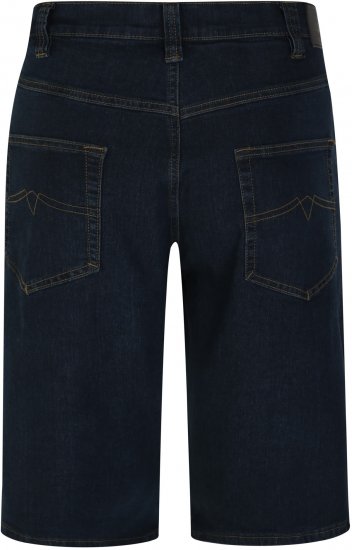 Kam Jeans 101 Stretch Jean Shorts Indigo - Kratke hlače - Moške Kratke Hlače za Močnejše Postave