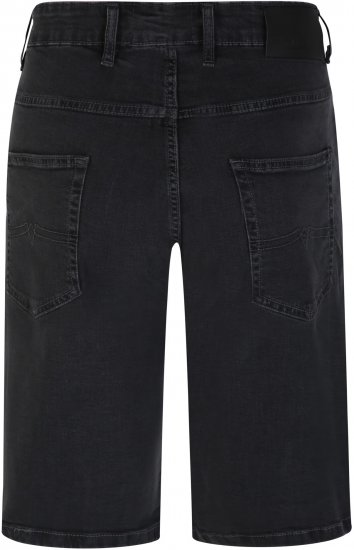 Kam Jeans 101 Stretch Jean Shorts Charcoal - Kratke hlače - Moške Kratke Hlače za Močnejše Postave
