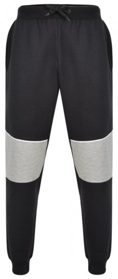 Kam Jeans 229 Sweatpants Charcoal - Trenirke & kratke trenirke - Moške Trenirke za Močnejše Postave