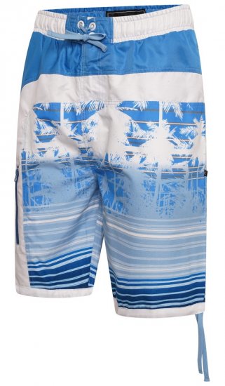 Kam Jeans 3008 Surfer Panelled Swimshorts - Spodnje perilo & kopalne hlače - Moško Spodnje Perilo za močnejše postave