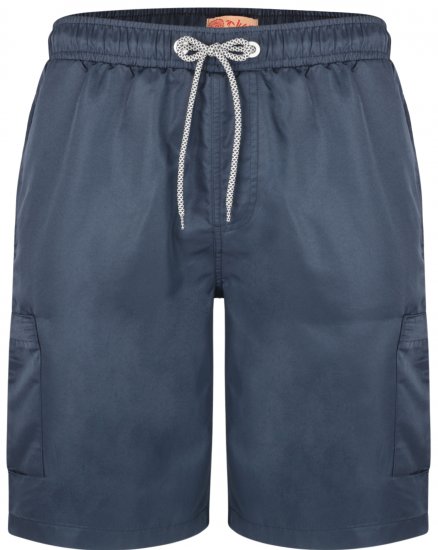 Kam Jeans 334 Cargo Swim Shorts Navy - Spodnje perilo & kopalne hlače - Moško Spodnje Perilo za močnejše postave