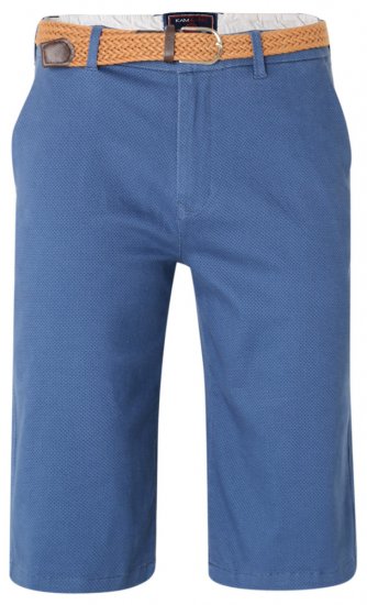 Kam Jeans 339 Dress Shorts Insignia Blue - Kratke hlače - Moške Kratke Hlače za Močnejše Postave
