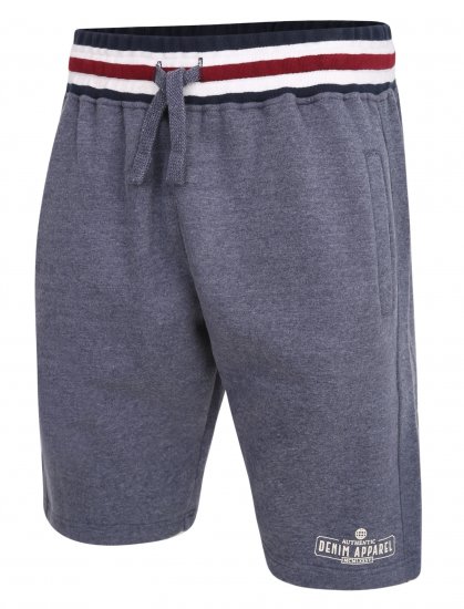 Kam Jeans 344 Jogger Shorts Indigo - Trenirke & kratke trenirke - Moške Trenirke za Močnejše Postave