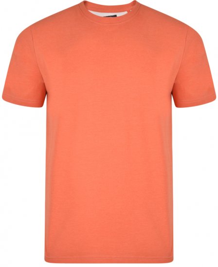 Kam Jeans T-shirt Coral - Kratke Majice - Moške kratke majice za močnejše postave