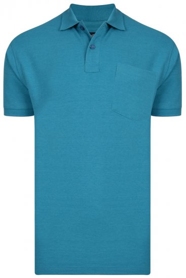 Kam Jeans Polo Breeze - Polo majice - Moške Polo Majice za Močnejše Postave
