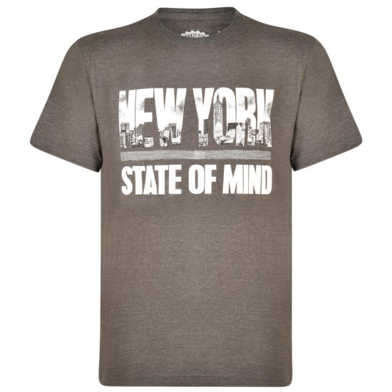 Kam Jeans 5312 T-shirt 2-pack - Kratke Majice - Moške kratke majice za močnejše postave