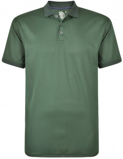 Kam Jeans Technical Lightweight Polo Forest Green - Športna & zunanja oblačila - Moška Športna Oblačila za Močnejše postave