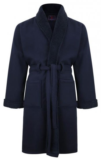 Kam Jeans 878 Sherpa Lined Dressing Robe - Spodnje perilo & kopalne hlače - Moško Spodnje Perilo za močnejše postave