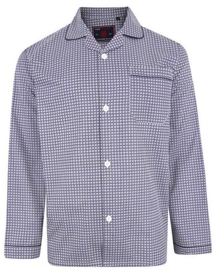 Kam Jeans 879 Dobby Print Pyjama Set - Spodnje perilo & kopalne hlače - Moško Spodnje Perilo za močnejše postave