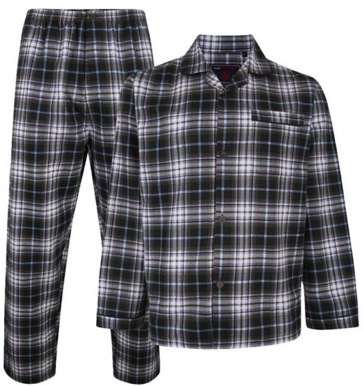 Kam Jeans 880 Flannel Pyjama Set - Spodnje perilo & kopalne hlače - Moško Spodnje Perilo za močnejše postave