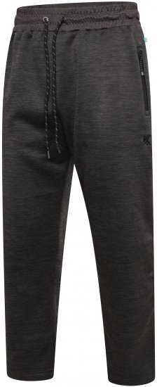 Kam Jeans AP006 Active Performance Marl Jog Pants Charcoal - Trenirke & kratke trenirke - Moške Trenirke za Močnejše Postave