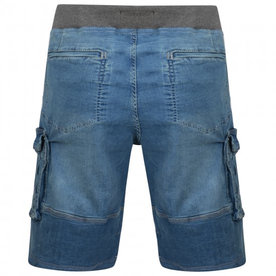 Kam Jeans Dito Denim Shorts Light Used - Kratke hlače - Moške Kratke Hlače za Močnejše Postave