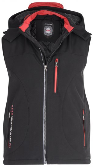 Kam Jeans KV88 Soft Shell Vest - Jakne - Moške bunde za Močnejše Postave
