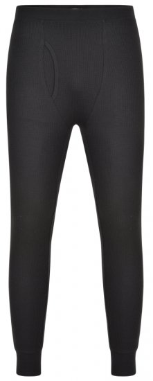 Kam Jeans 833 Thermal Long Johns Black - Spodnje perilo & kopalne hlače - Moško Spodnje Perilo za močnejše postave