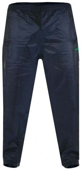 D555 Elba "Packaway" Rain Pants Navy - Športna & zunanja oblačila - Moška Športna Oblačila za Močnejše postave