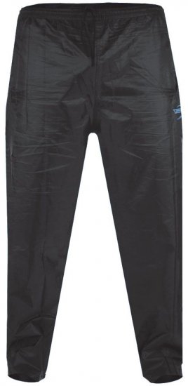 D555 Elba "Packaway" Rain Pants Black - Športna & zunanja oblačila - Moška Športna Oblačila za Močnejše postave