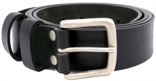 D555 Gavin Hand Crafted Real Leather Belt, 3,7cm - Pasovi - Moški Pasovi Večje Velikosti