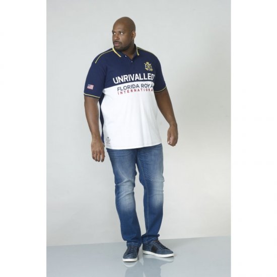 D555 Suffolk Polo Shirt - Polo majice - Moške Polo Majice za Močnejše Postave