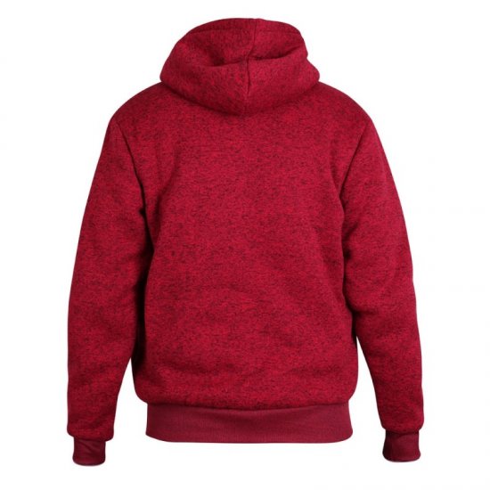 D555 Rylan Hoodie Red - Puloverji & jopice - Moški Puloverji & Jopice za Močnejše Postave