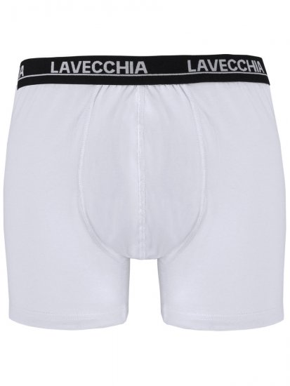 Lavecchia 1020 Boxershorts 3-pack White - Spodnje perilo & kopalne hlače - Moško Spodnje Perilo za močnejše postave