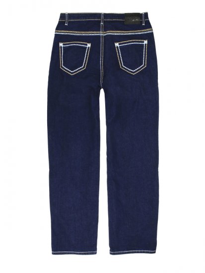 Lavecchia 503 Comfort Fit Stretch Jeans Darkblue - Kavbojke & hlače - Moške Kavbojke in Hlače za Močnejše Postave