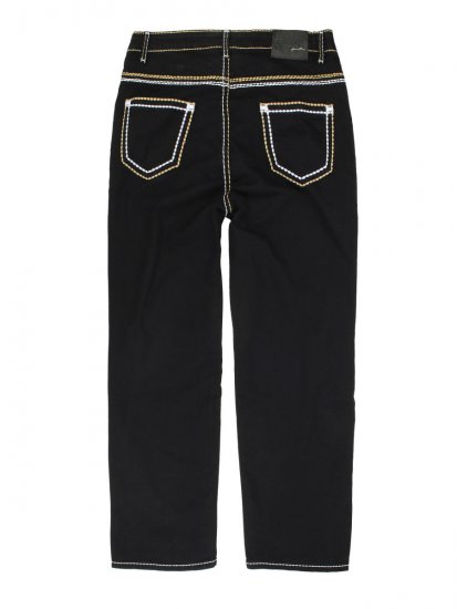 Lavecchia 503 Comfort Fit Stretch Jeans Deep Black - Kavbojke & hlače - Moške Kavbojke in Hlače za Močnejše Postave