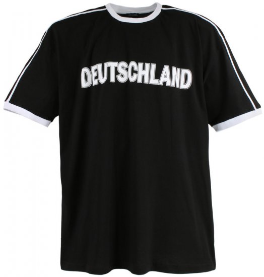 Lavecchia 120 Deutschland T-shirt Black - Kratke Majice - Moške kratke majice za močnejše postave