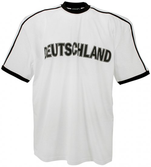 Lavecchia 120 Deutschland T-shirt White - Kratke Majice - Moške kratke majice za močnejše postave