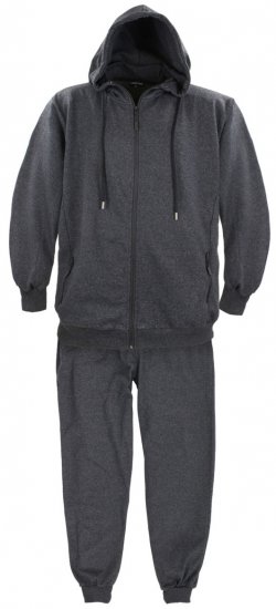 Lavecchia 600 Tracksuit Charcoal - Trenirke kompleti - Moške Trenirke kompleti za močnejše postave