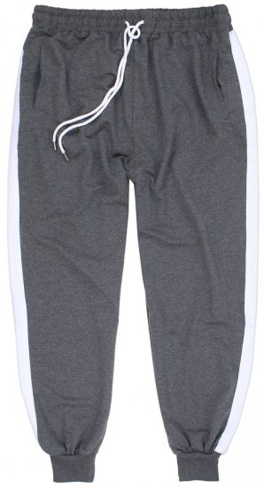 Lavecchia 611 Tracksuit Charcoal - Trenirke kompleti - Moške Trenirke kompleti za močnejše postave