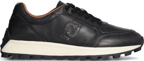 Liu Jo Running 01 Leather Sneakers Black - Moški čevlji 40-52 - 