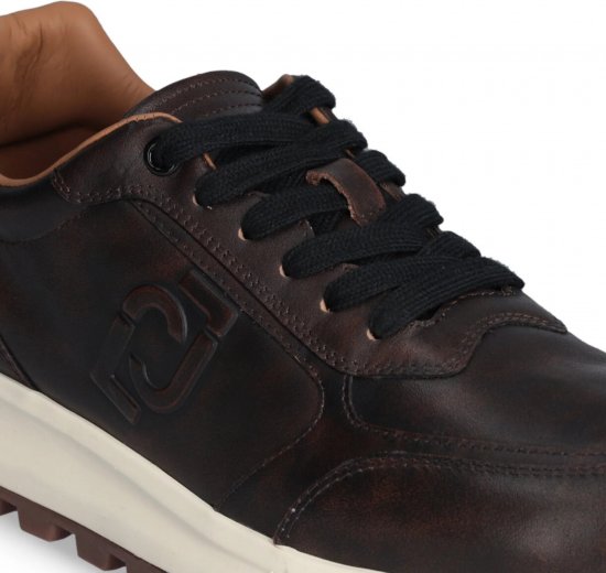 Liu Jo Running 01 Leather Sneakers Brown - Moški čevlji 40-52 - 
