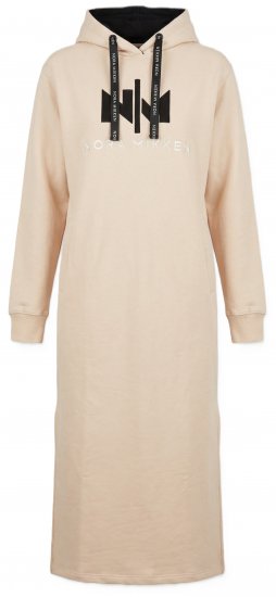 Nora Mikken MARI Maxi Hoodie Dress Light Pink - Puloverji & jopice - 