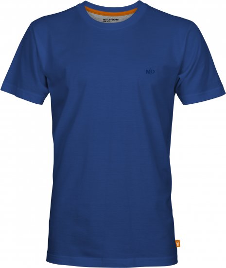 Motley Denim Malaga T-Shirt Royal Blue - Kratke Majice - Moške kratke majice za močnejše postave