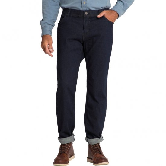 JP1880 Jeans Regular Fit 5-Pocket Dark Blue Denim - Kavbojke & hlače - Moške Kavbojke in Hlače za Močnejše Postave